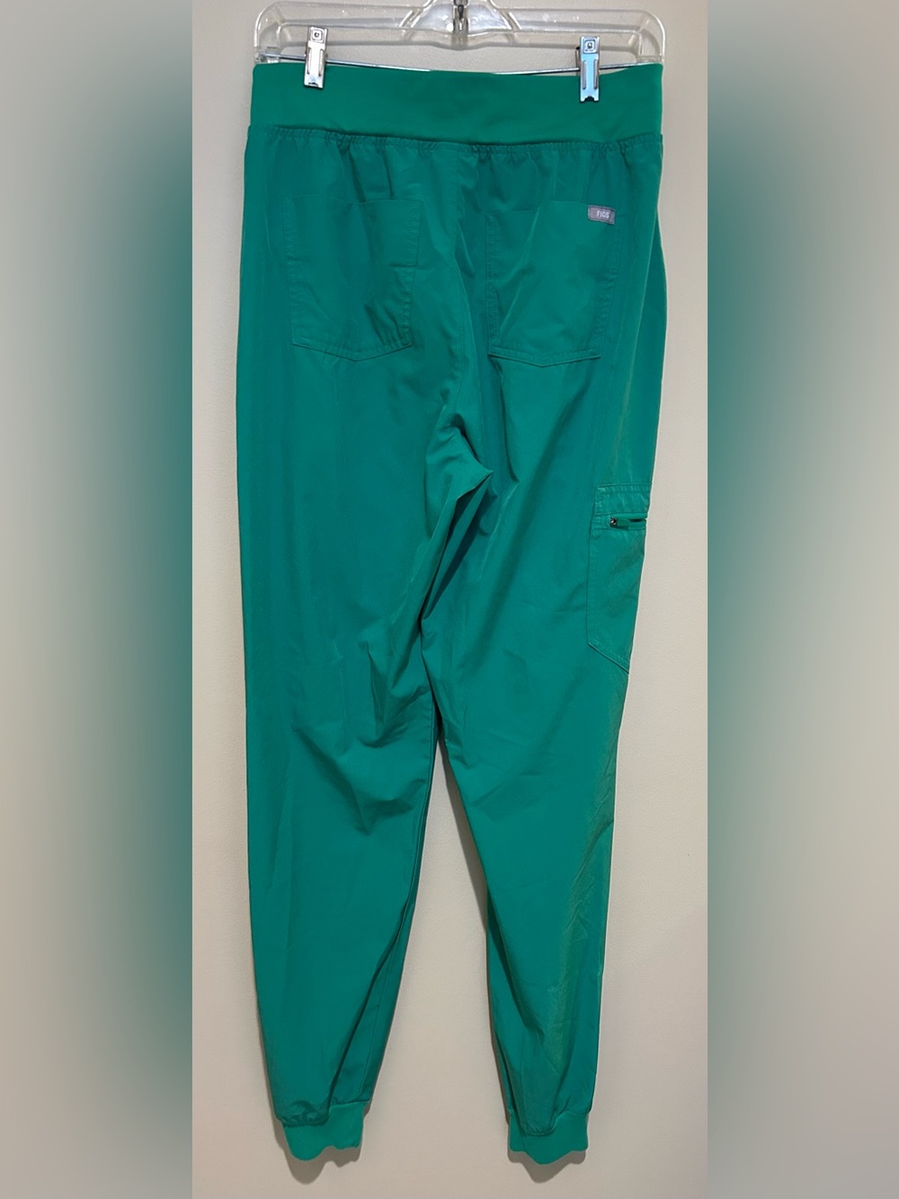 Figs Women Safety Green Freex Technical Collection Jogger Pants Size Medium Tall - Picture 3 of 5